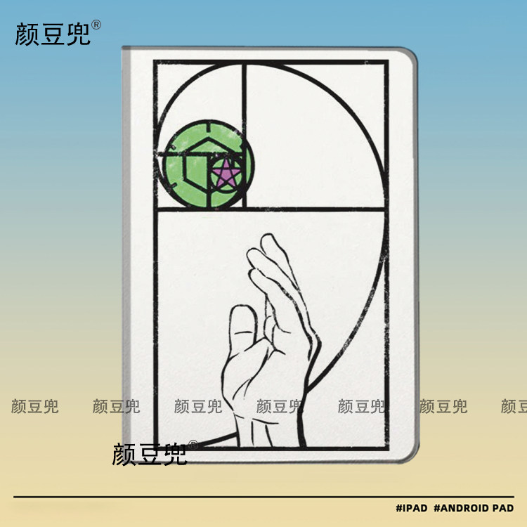 JO飙马野郎 杰洛动漫ipad十11代皮套ipad10.2适用air5/6平板套pro11 Air3笔槽mini6 7皮套小米6 78华为Air12