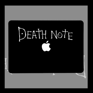 死亡笔记death note适用Macbook Pro苹果电脑air13笔记本保护套16