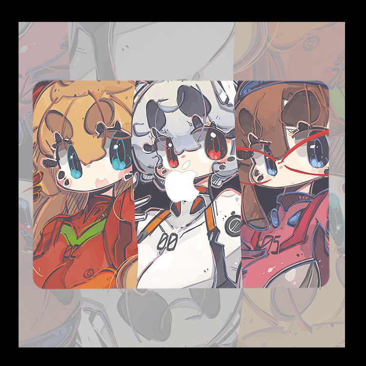 EVA福音战士 明日香 适用苹果macbook air13.3寸 pro14笔记本12保护壳15寸 Max16 Macbook苹果电脑保护套M3