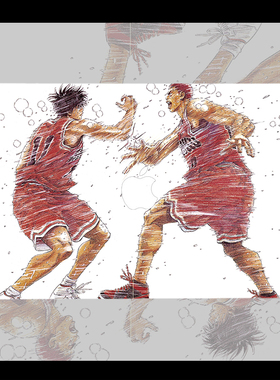 适用苹果macbookair13寸pro14笔记本12保护壳15灌篮高手Max动漫16卡通M1芯片M2樱木2023年macbook电脑保护套