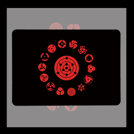 火影忍者 写轮眼Air13 M4苹果macbook air13.6寸pro14笔记本15寸Macbook苹果电脑保护套Pro16 M4硬壳Pro13 M5