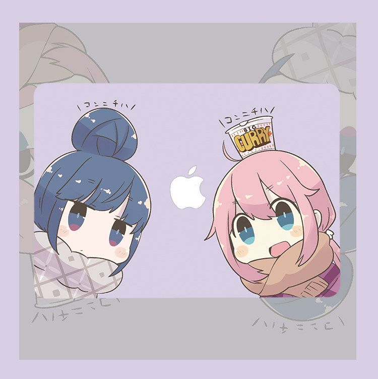 摇曳露营 志摩凛适用Macbook Pro苹果电脑air13.3笔记本保护套16