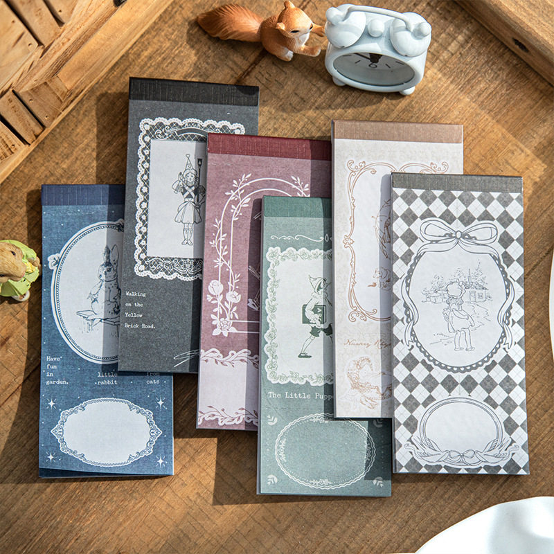 童话小确幸系列无粘性便签本30张 可撕素材学生diy手帐拼贴打底纸,文具电教/文化用品/商务用品,手帐/日程本/计划本,淘宝优惠券,粉丝福利购,淘宝优惠卷