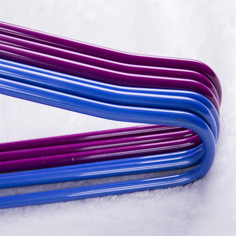 大衣架晒被子床单被套加长加粗防滑浸塑不锈钢超大衣架衣架衣挂子