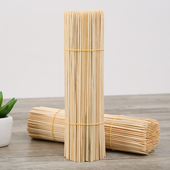 一次性烧烤竹签整箱2.5mm 18cm关东煮烤肠热狗鸡排炸臭豆腐签