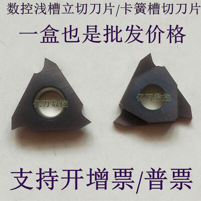 数控割槽刀片开槽刀片浅槽卡簧槽刀片TGF32R100/200/300TGF32L250