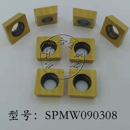 硬质合金 倒角机 立装 涂层小玉米 铣刀片 SPHW120408 SPMW090308