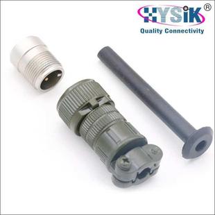 高压气密封玻璃烧结连接器 5015一体化振动变送器2芯插头 MIL