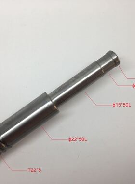 台湾宇青创佳M614手动平面磨床丝杆Y轴前后丝杆铜螺母铜套