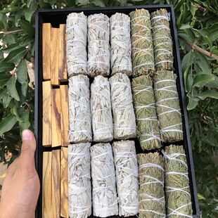 美国鼠尾草3捆 雪松2捆 高油圣木3根室内植物香薰净化正宗专用