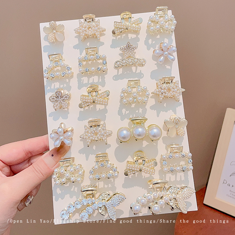 独特漂亮小抓夹女短发过渡期神器