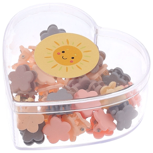 儿童公主头碎发小抓夹女童宝宝侧边夹刘海发夹女孩发卡夹子头饰