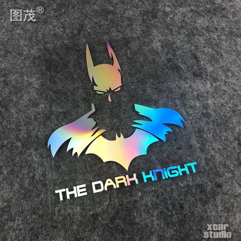 经典影视黑暗中的骑士汽车贴纸
