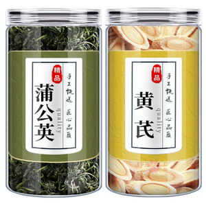 蒲公英黄芪中药材组合茶