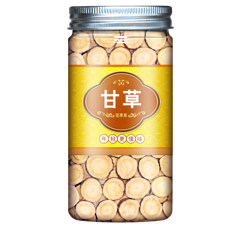 甘草片中药材泡水罐装非野生特级