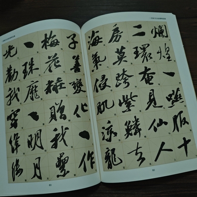 苏轼书法作品集米字格放大本原贴临摹毛笔字帖书法临摹毛笔字帖