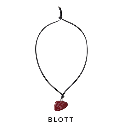 【王源同款】BLOTT可翻盖金属几何镜子盒 意大利进口牛皮绳项链