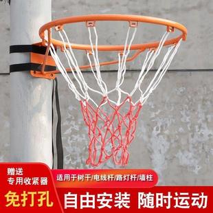 篮球框投篮架篮筐壁挂式 室外标准专业可移动户外儿童便携室内家用