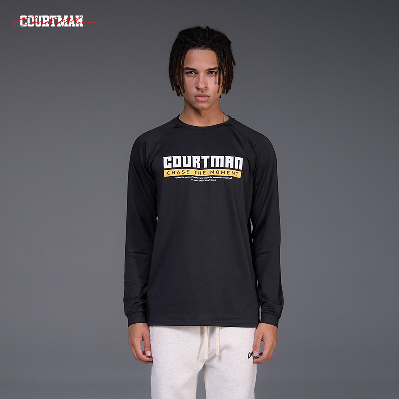 COURTMAN长袖男速干投篮服