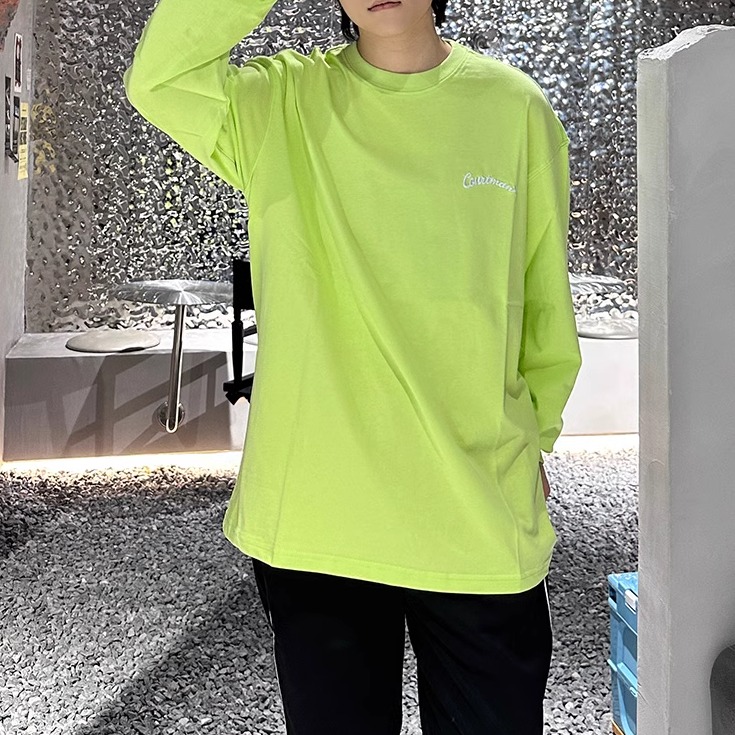 COURTMAN/野球帝长袖t恤纯棉宽松