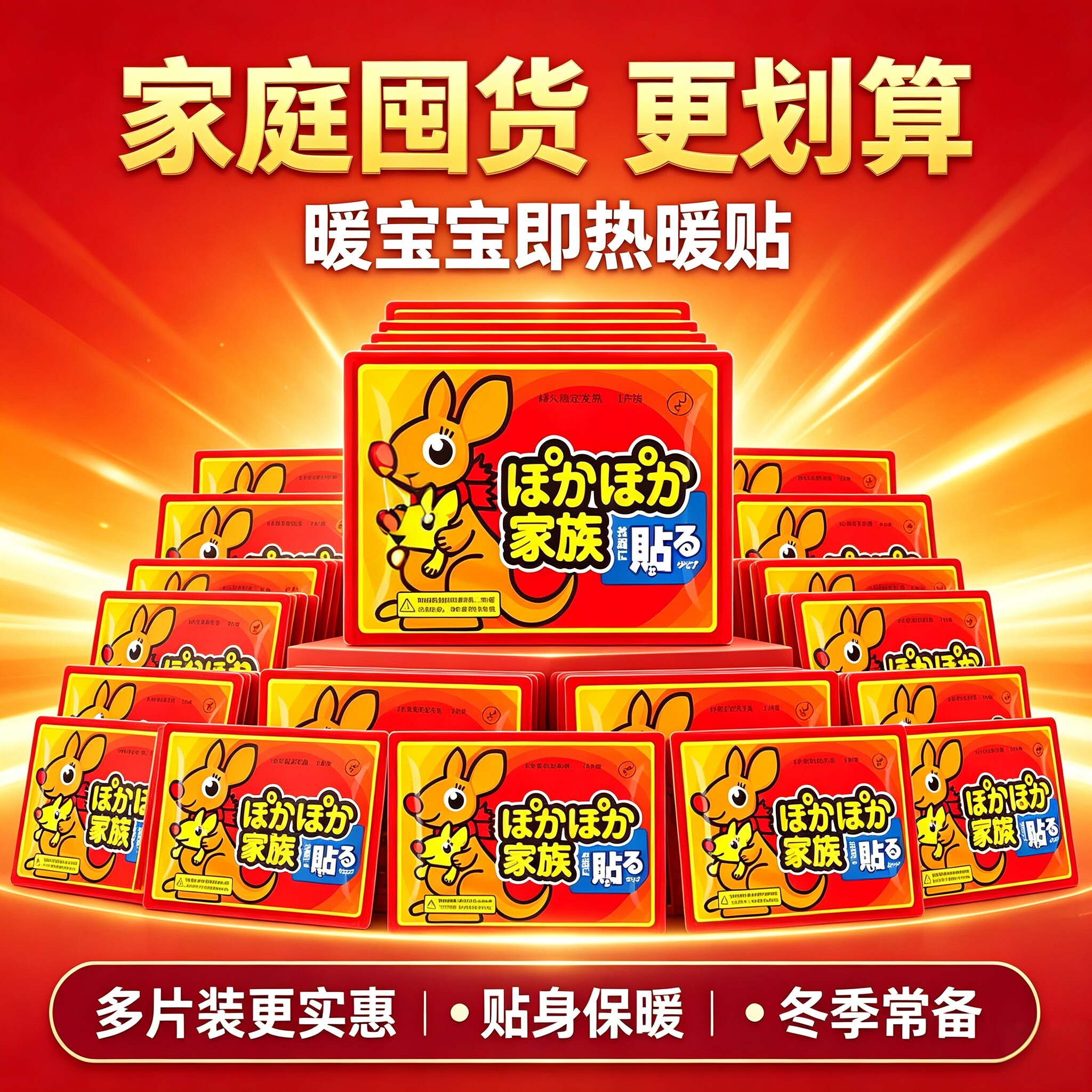 暖贴宝宝贴自发热女生用图片