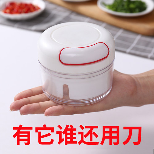 手动迷你家用绞肉蒜神器