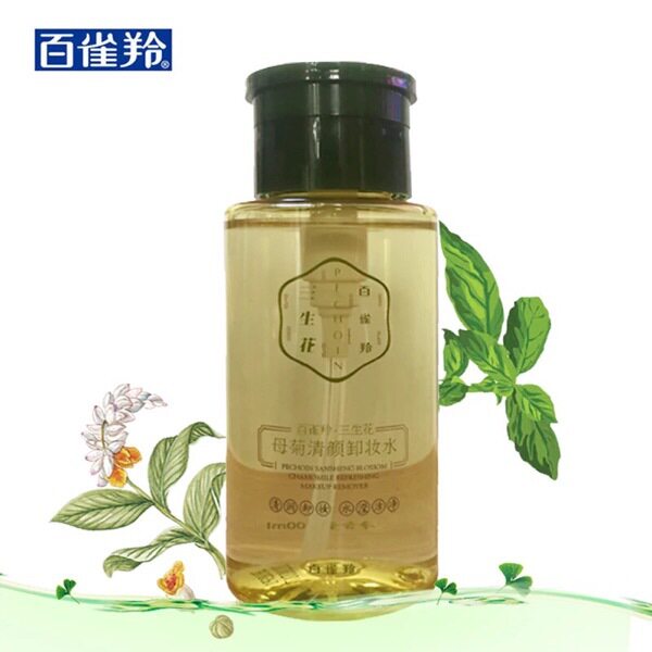 百雀羚三生花母菊清颜卸妆水200ml温卸妆怎么看?