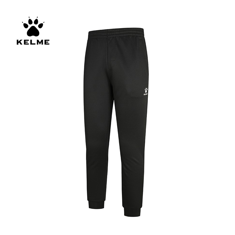 KELME卡尔美秋季足球男式收口小脚裤宽松休闲卫裤针织收腿训练裤
