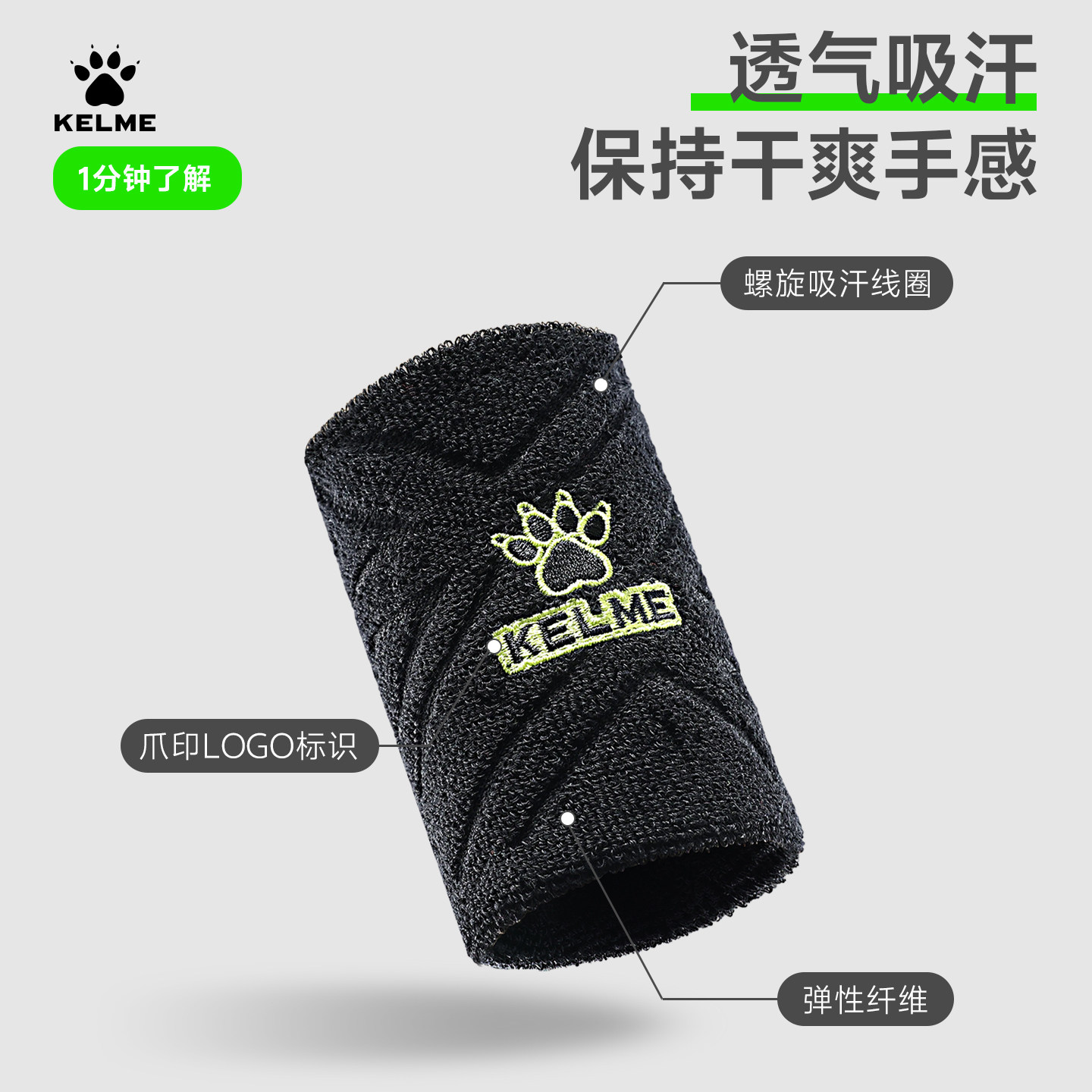 手腕防护丨快速吸汗丨稳定支撑图片
