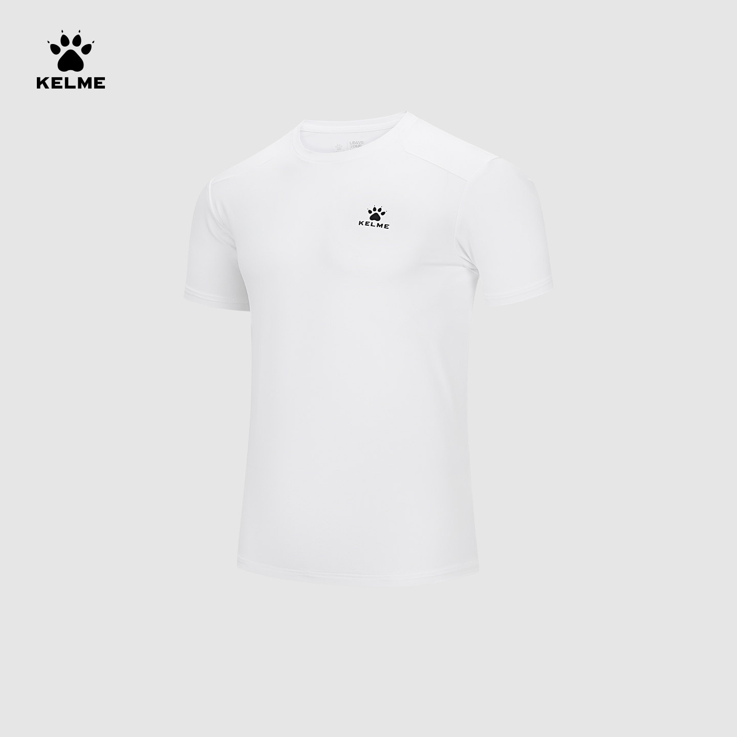 KELME卡尔美跑步速干衣短袖男款夏季马拉松T恤训练服健身运动上衣