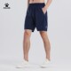 跑步训练五分裤 透气男休闲足球裤 健身运动裤 KELME卡尔美梭织短裤