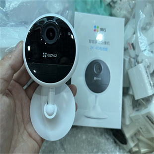 萤石CB1无网无电4G电池版终生免费流量语音手机远程监控器磁吸2K