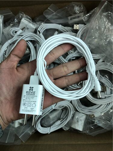 海康萤石C6TC无线wifi网络摄像头充电5V电源头3米线电源适配器莹 - 封面