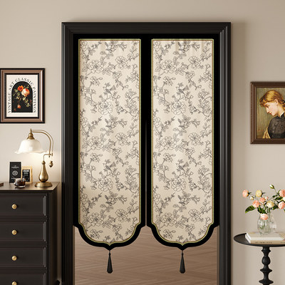 千善布艺2025年新品异形隔断帘