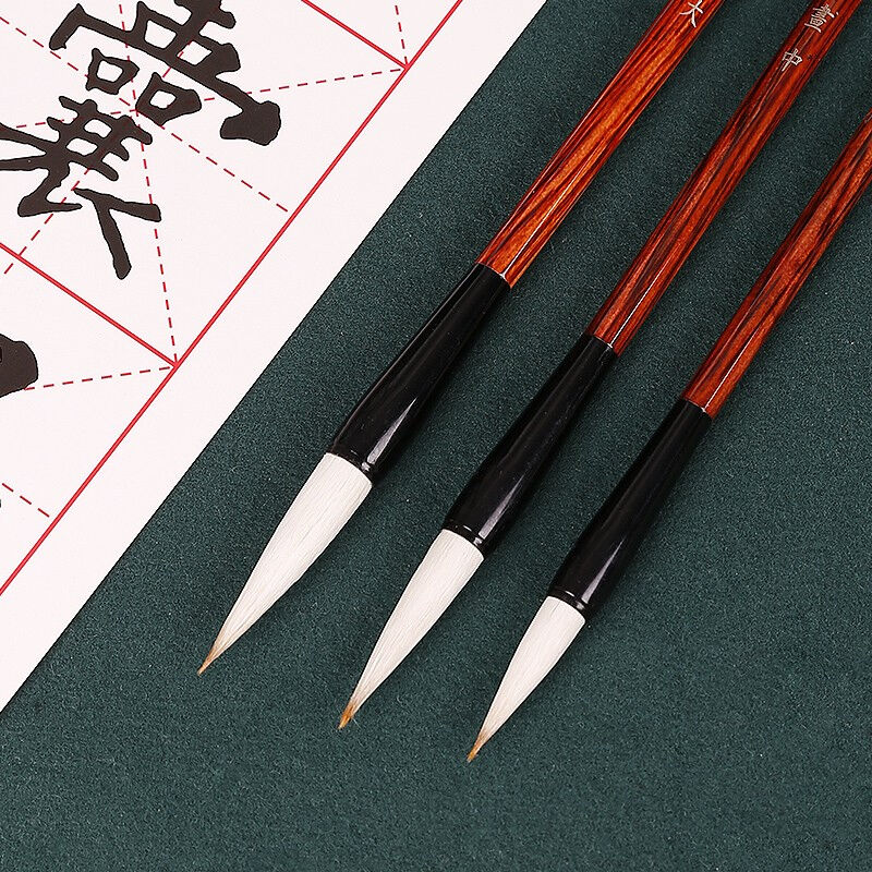 蒙玛特狼毫勾线笔毛笔国画水彩水粉手绘白描笔工笔画叶筋笔细衣纹