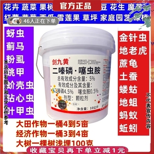 5%二嗪磷噻虫胺颗粒地下害虫杀虫剂甘蔗果树蔬菜槟榔蔗龟钻心虫药
