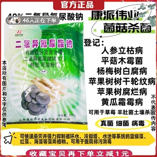 平菇菌菇羊肚菌专用杀菌剂二氯异氰脲酸纳人参蘑菇土壤消毒剂农药