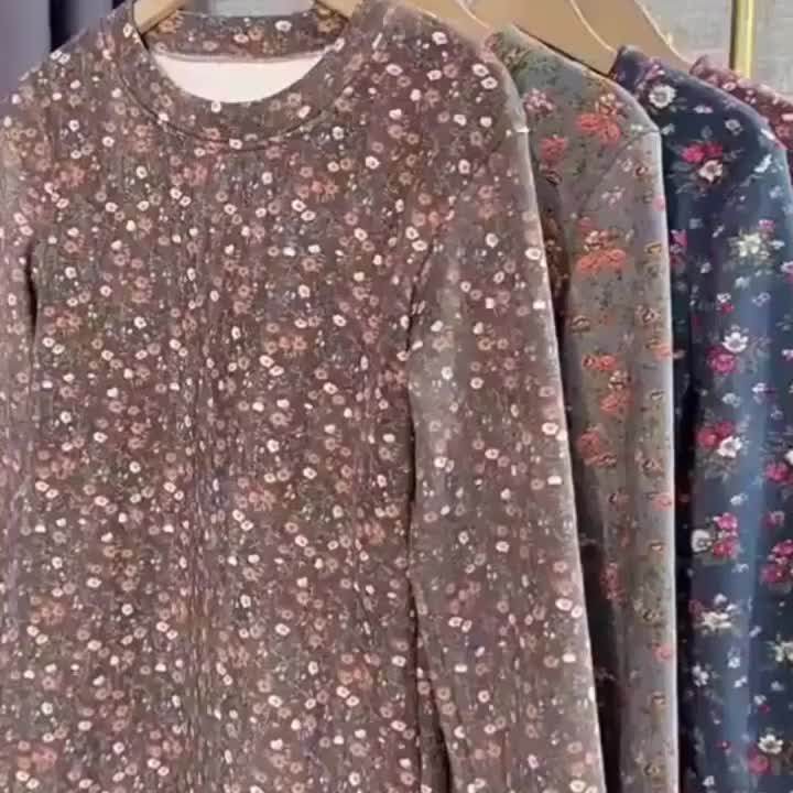 中老年新款加绒加厚保暖