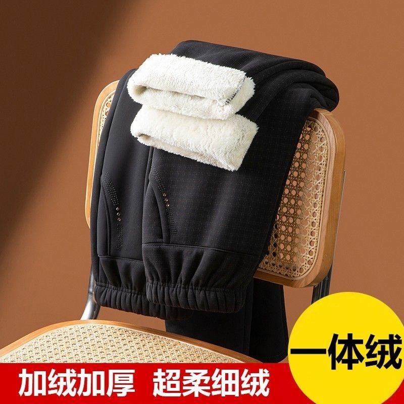 中老年人女裤加厚加绒妈