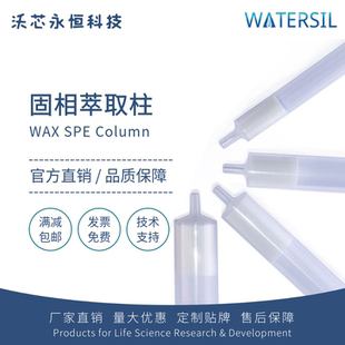Watersil WAX固相萃取柱弱阴离子交换前处理聚合物SPE柱