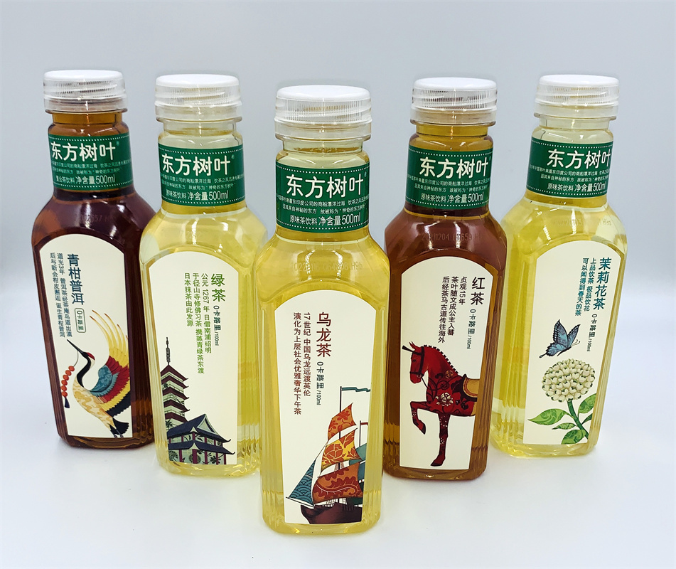 农夫山泉东方树叶5瓶散装 茉莉花茶青柑普洱茶无糖乌龙茶饮料红茶