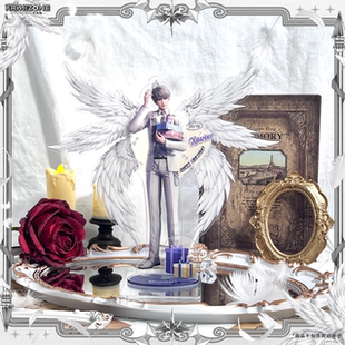 多功能亚克力打卡棒谷美立牌吧唧推活展示 六翼天使 卡米踪