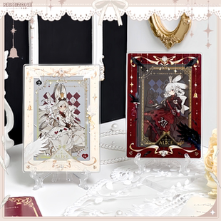 【卡米踪】天使之翼 谷美亚克力摇摇乐粒粒卡框拍立得杯垫收纳框