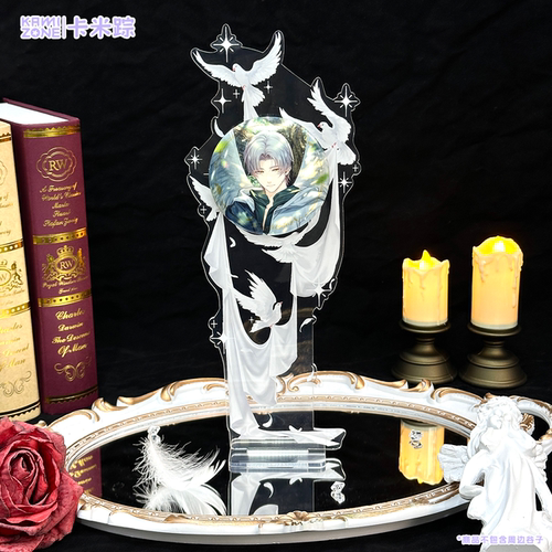 【卡米踪】羽纱轻栖 吧唧展示架亚克力谷美吧唧推活徽章展示