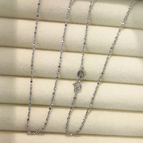 925银素链满天星可穿吊坠