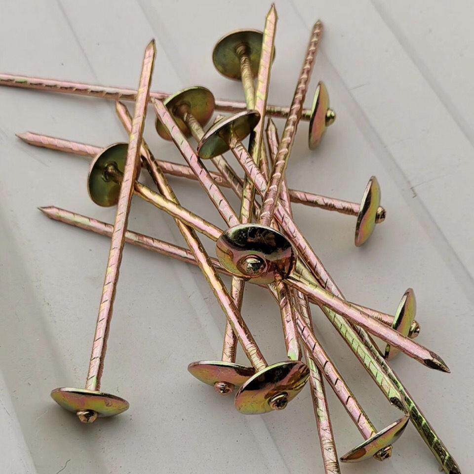 石棉瓦钉石棉瓦钉瓦楞钉瓦钉加长图钉3寸4寸5寸6寸大头钉子平头钉