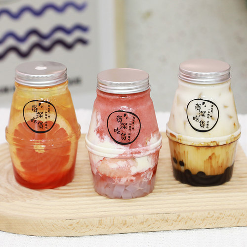 饮料瓶360ML40只创意网红