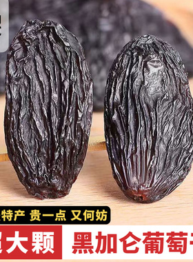 新货黑加仑葡萄干500g新疆特产大颗粒吐鲁番葡萄干免洗即食