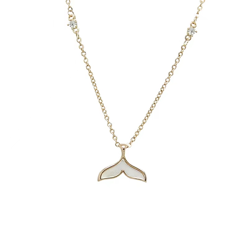 CHOMEL美人鱼贝母珍珠项链