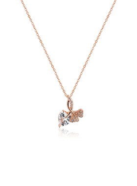 Chomel恋恋银杏吊坠项链